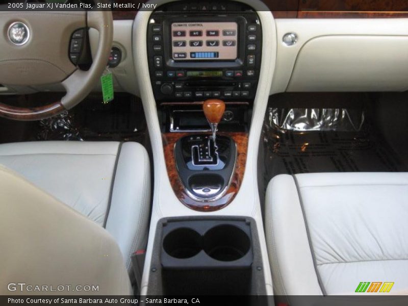 Slate Metallic / Ivory 2005 Jaguar XJ Vanden Plas