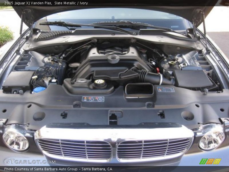 Slate Metallic / Ivory 2005 Jaguar XJ Vanden Plas