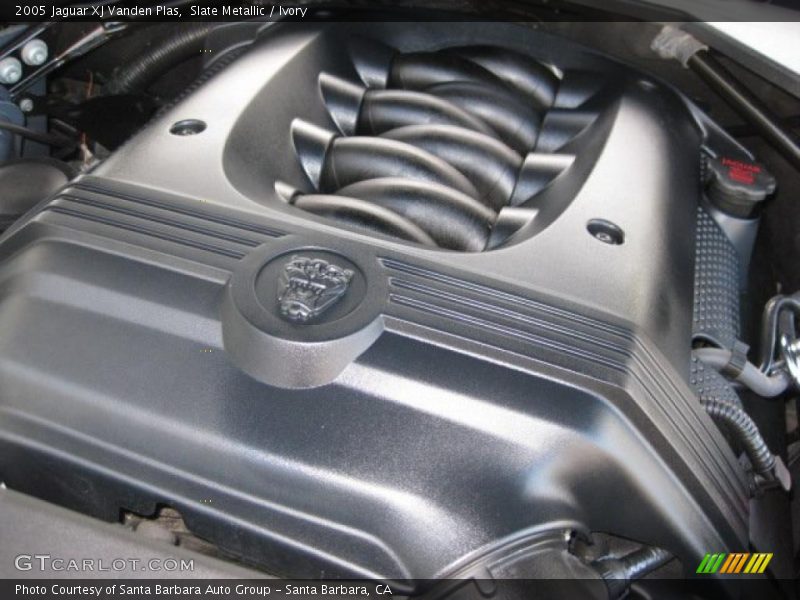 Slate Metallic / Ivory 2005 Jaguar XJ Vanden Plas