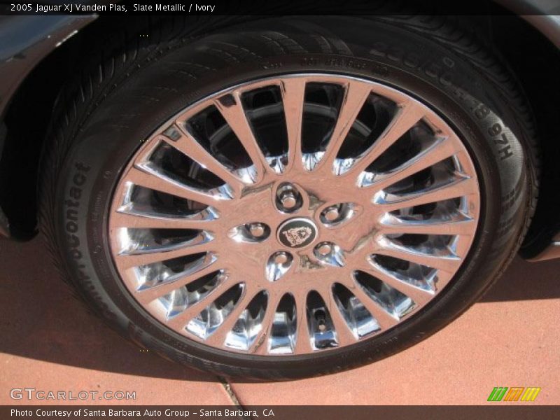 Slate Metallic / Ivory 2005 Jaguar XJ Vanden Plas