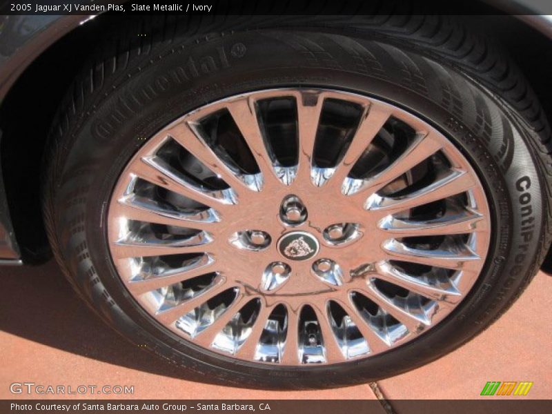 Slate Metallic / Ivory 2005 Jaguar XJ Vanden Plas