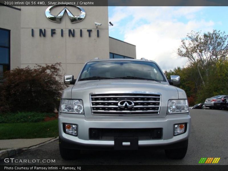 Silver Indulgence / Graphite 2010 Infiniti QX 56 4WD