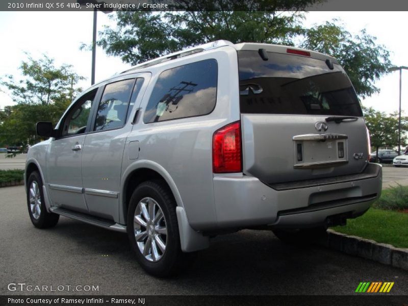 Silver Indulgence / Graphite 2010 Infiniti QX 56 4WD