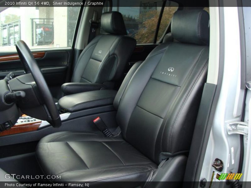 Silver Indulgence / Graphite 2010 Infiniti QX 56 4WD