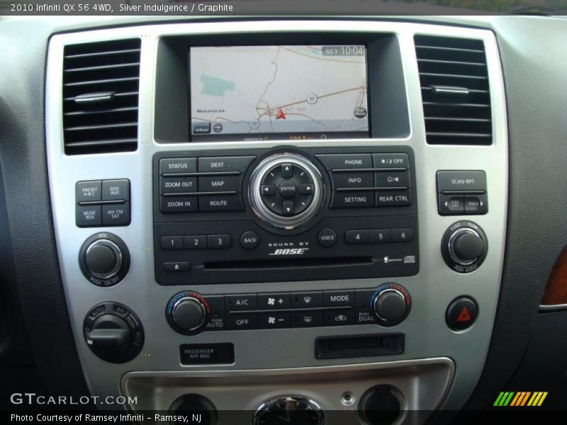 Silver Indulgence / Graphite 2010 Infiniti QX 56 4WD