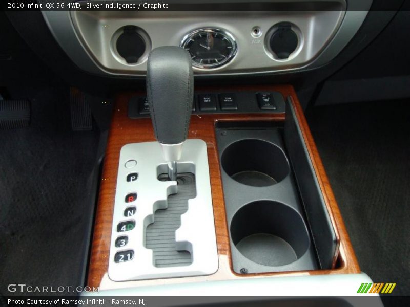Silver Indulgence / Graphite 2010 Infiniti QX 56 4WD