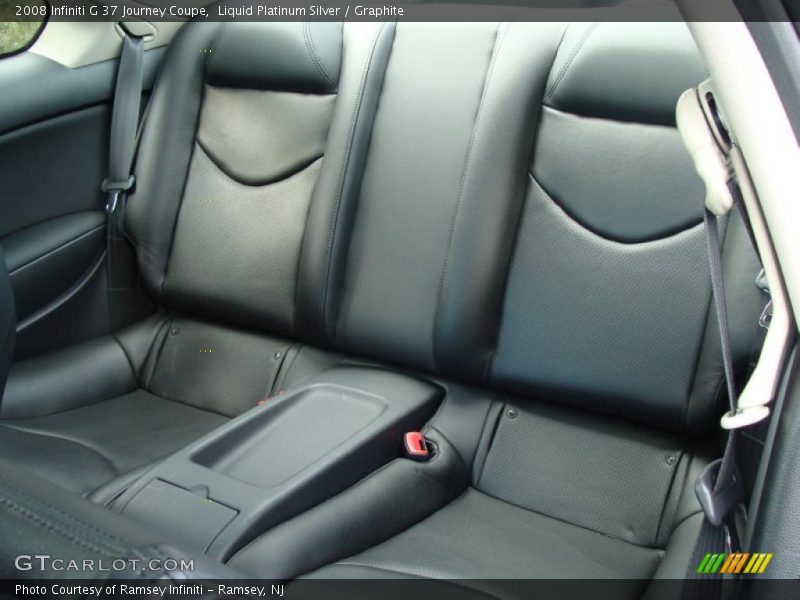 Liquid Platinum Silver / Graphite 2008 Infiniti G 37 Journey Coupe