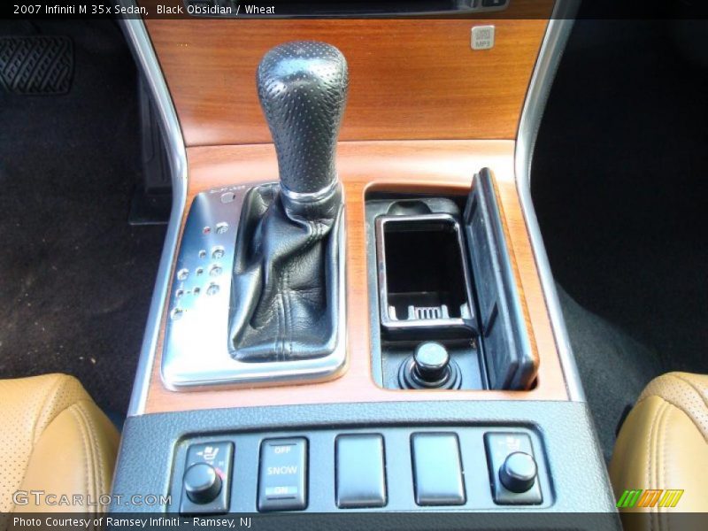Black Obsidian / Wheat 2007 Infiniti M 35x Sedan