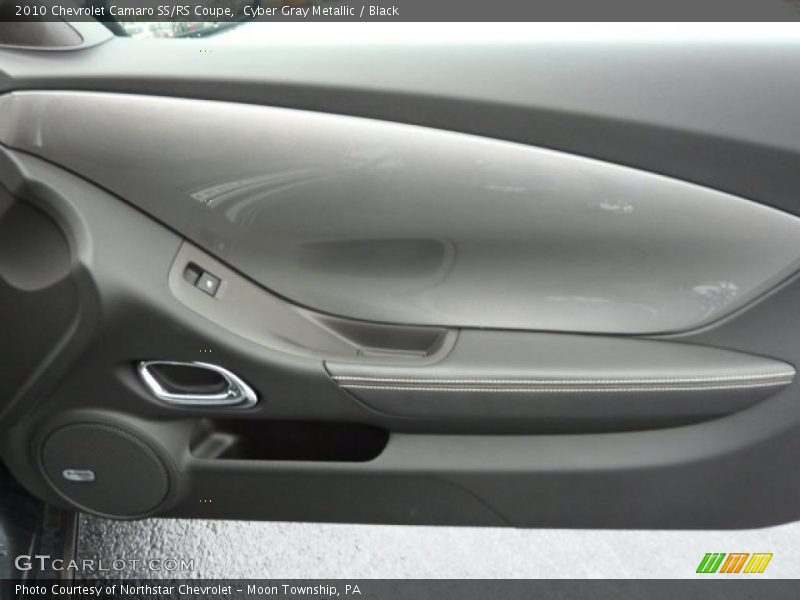 Cyber Gray Metallic / Black 2010 Chevrolet Camaro SS/RS Coupe