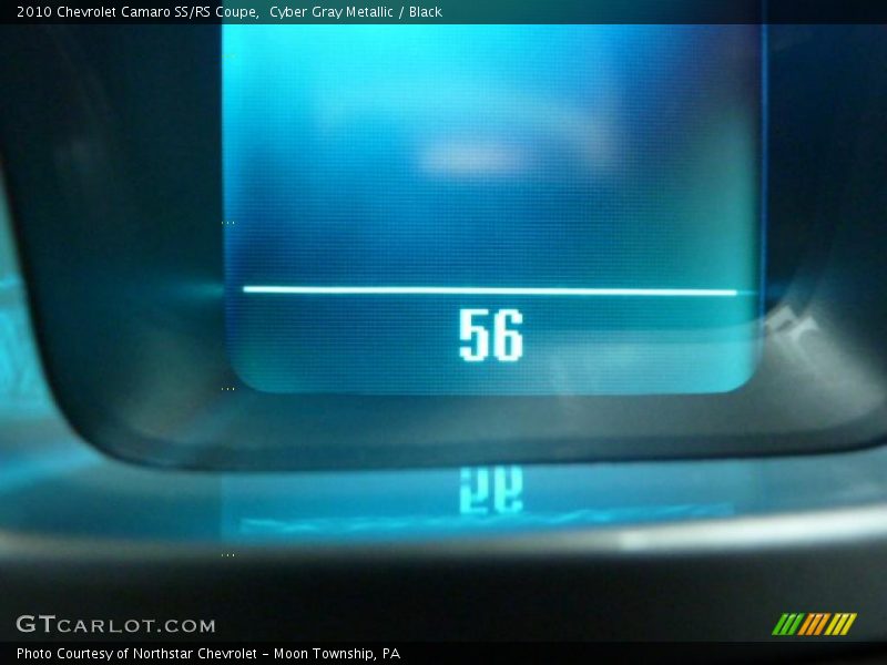 Cyber Gray Metallic / Black 2010 Chevrolet Camaro SS/RS Coupe