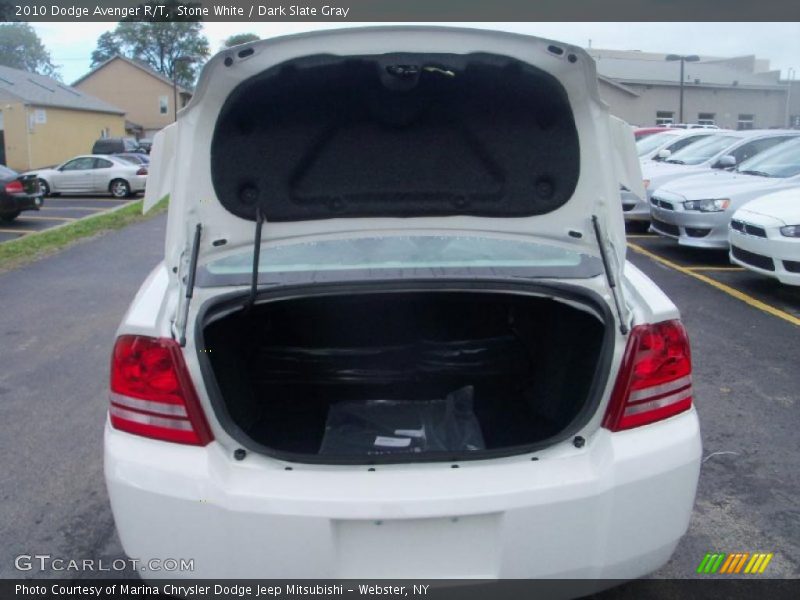 Stone White / Dark Slate Gray 2010 Dodge Avenger R/T