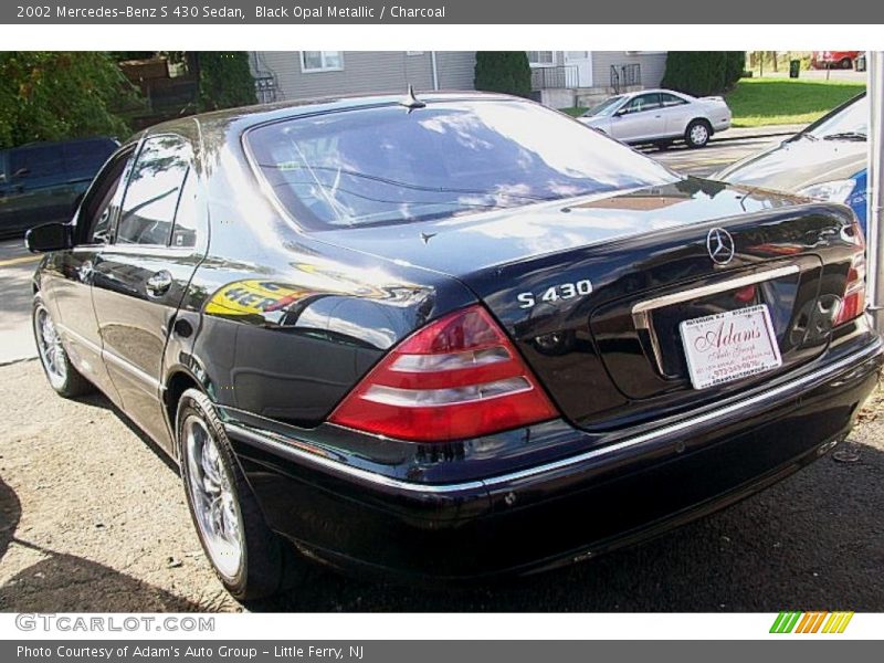 Black Opal Metallic / Charcoal 2002 Mercedes-Benz S 430 Sedan