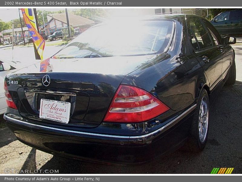 Black Opal Metallic / Charcoal 2002 Mercedes-Benz S 430 Sedan