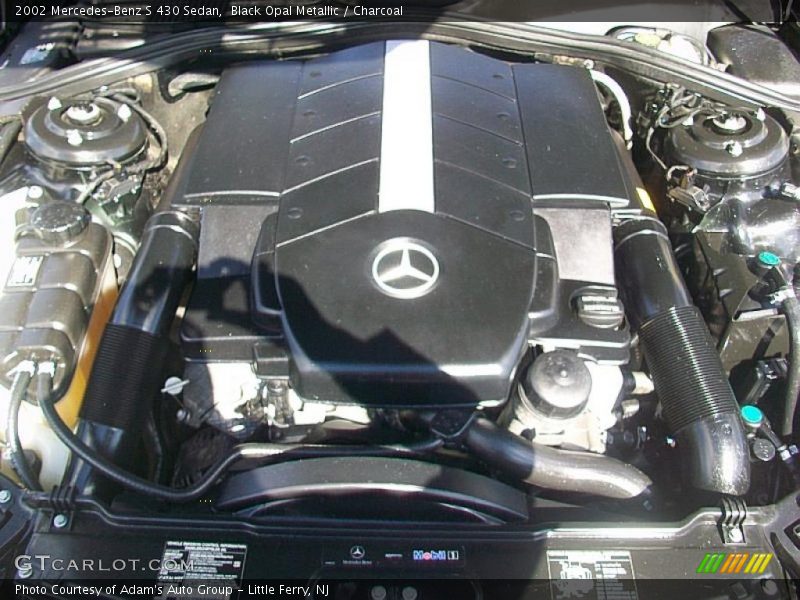 Black Opal Metallic / Charcoal 2002 Mercedes-Benz S 430 Sedan