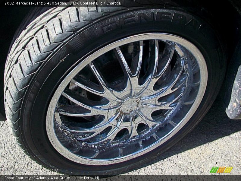 Black Opal Metallic / Charcoal 2002 Mercedes-Benz S 430 Sedan