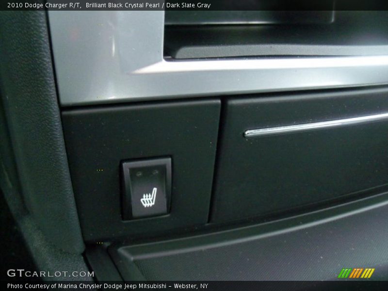 Brilliant Black Crystal Pearl / Dark Slate Gray 2010 Dodge Charger R/T