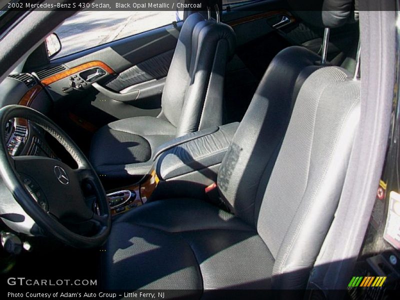 Black Opal Metallic / Charcoal 2002 Mercedes-Benz S 430 Sedan