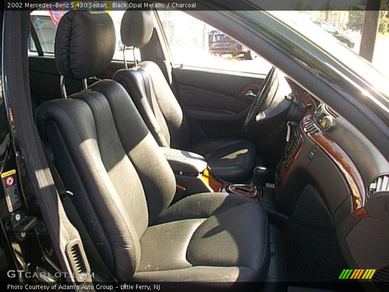 Black Opal Metallic / Charcoal 2002 Mercedes-Benz S 430 Sedan