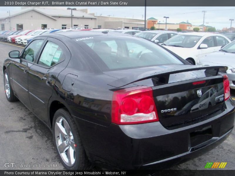 Brilliant Black Crystal Pearl / Dark Slate Gray 2010 Dodge Charger R/T