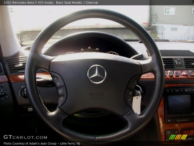 Black Opal Metallic / Charcoal 2002 Mercedes-Benz S 430 Sedan