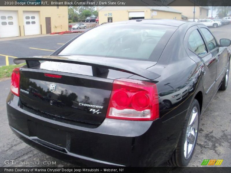 Brilliant Black Crystal Pearl / Dark Slate Gray 2010 Dodge Charger R/T
