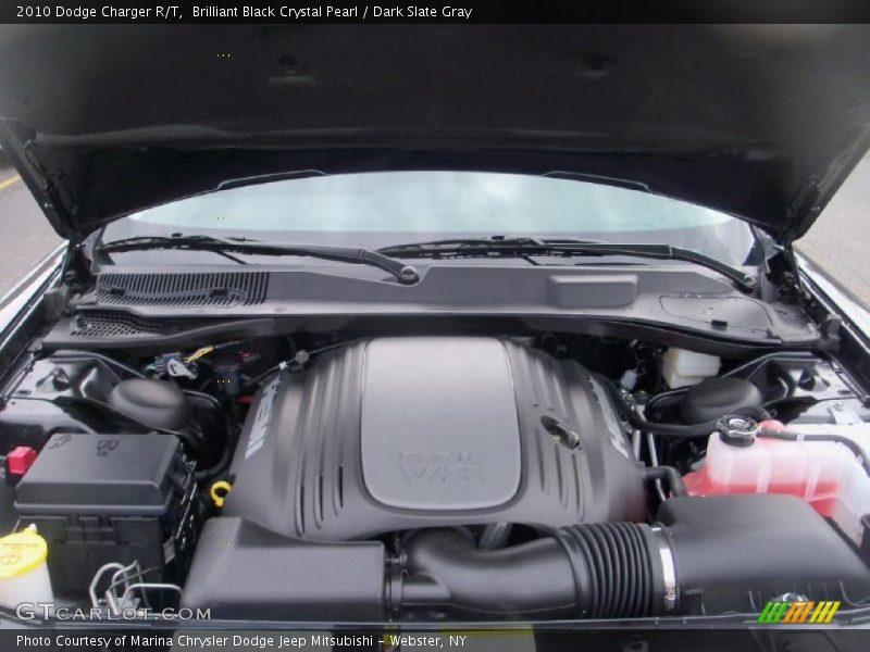 Brilliant Black Crystal Pearl / Dark Slate Gray 2010 Dodge Charger R/T