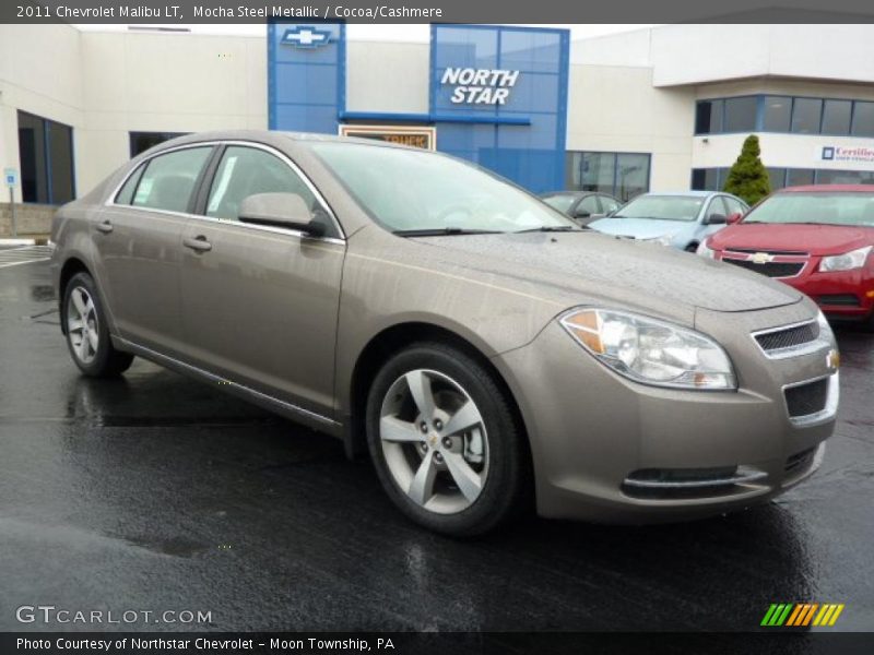 Mocha Steel Metallic / Cocoa/Cashmere 2011 Chevrolet Malibu LT