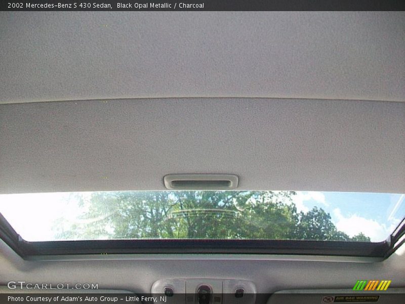Black Opal Metallic / Charcoal 2002 Mercedes-Benz S 430 Sedan