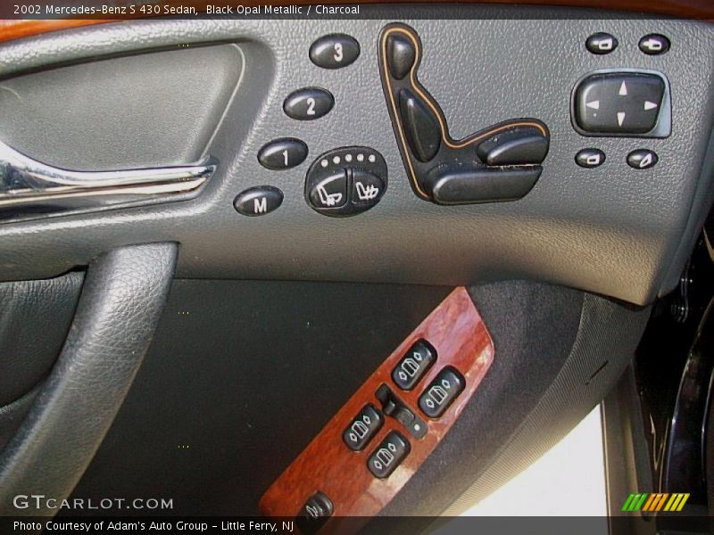 Black Opal Metallic / Charcoal 2002 Mercedes-Benz S 430 Sedan