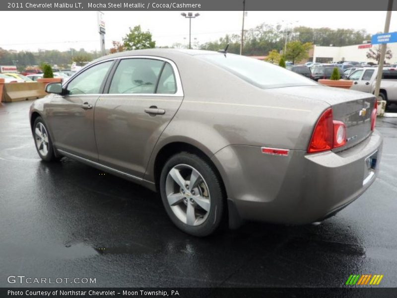 Mocha Steel Metallic / Cocoa/Cashmere 2011 Chevrolet Malibu LT