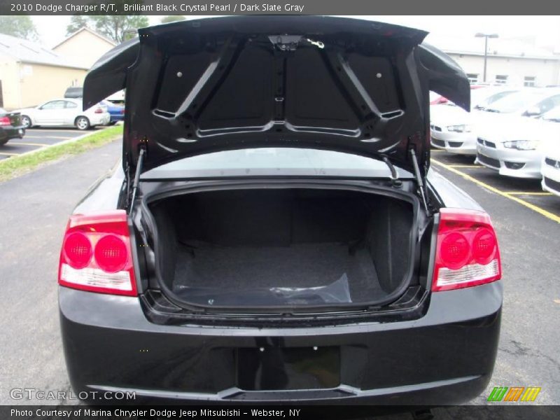 Brilliant Black Crystal Pearl / Dark Slate Gray 2010 Dodge Charger R/T