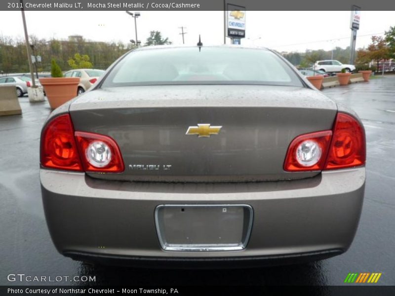 Mocha Steel Metallic / Cocoa/Cashmere 2011 Chevrolet Malibu LT