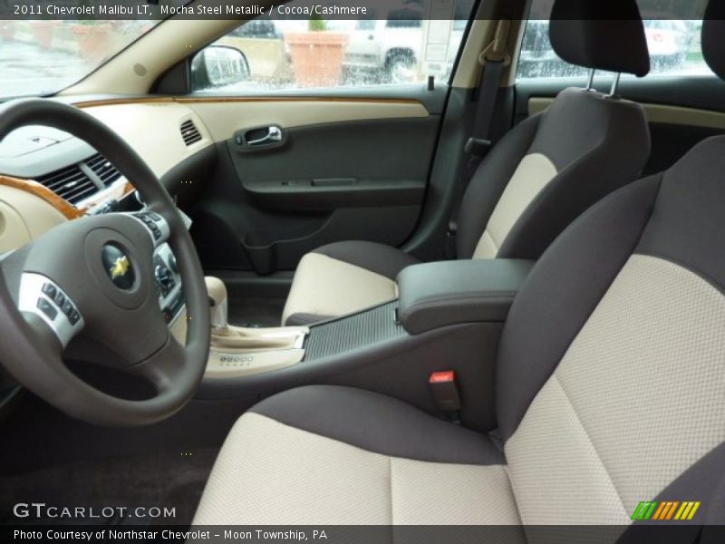 Mocha Steel Metallic / Cocoa/Cashmere 2011 Chevrolet Malibu LT
