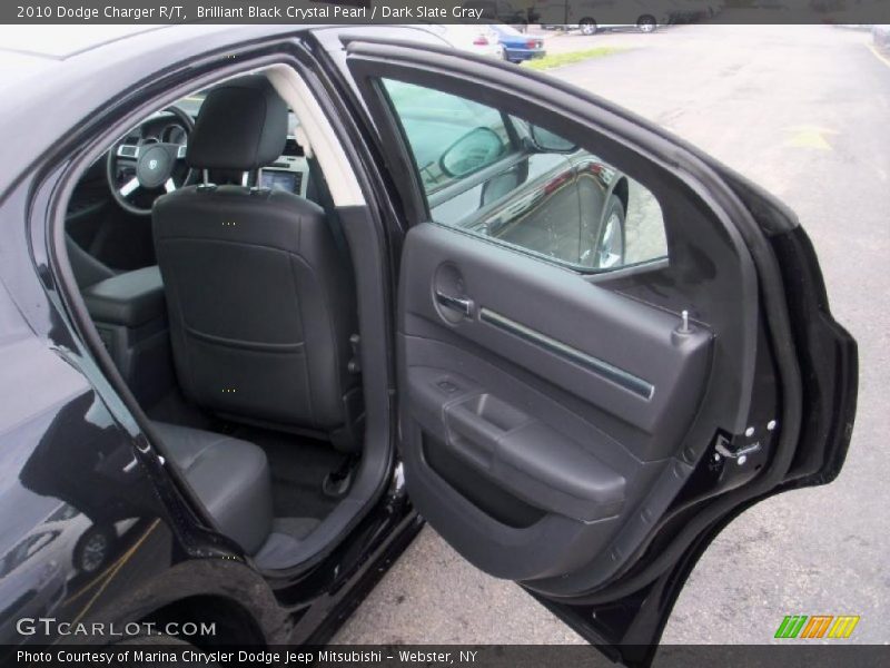 Brilliant Black Crystal Pearl / Dark Slate Gray 2010 Dodge Charger R/T