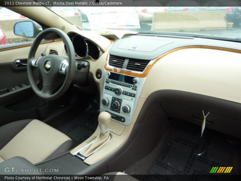 Mocha Steel Metallic / Cocoa/Cashmere 2011 Chevrolet Malibu LT