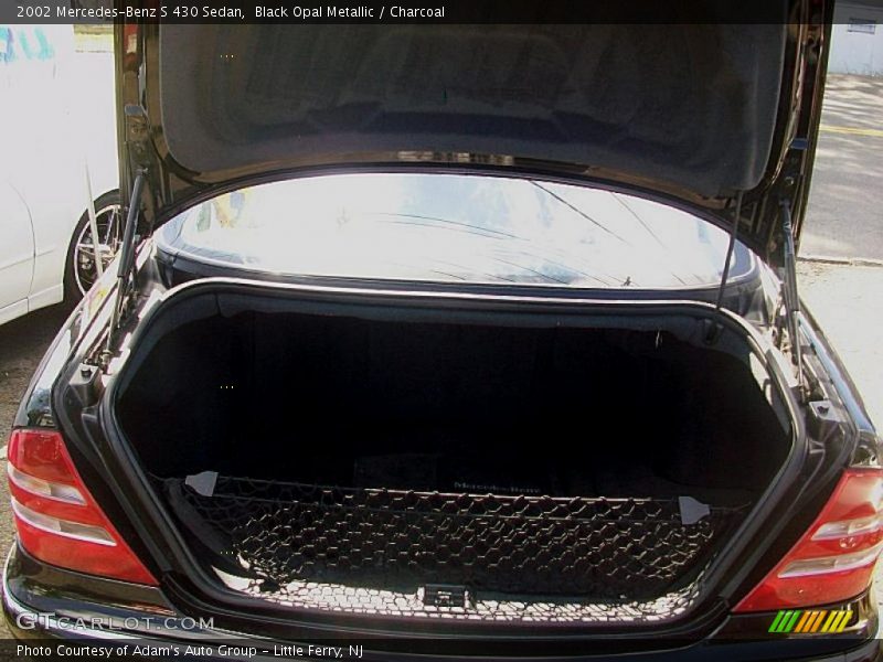 Black Opal Metallic / Charcoal 2002 Mercedes-Benz S 430 Sedan