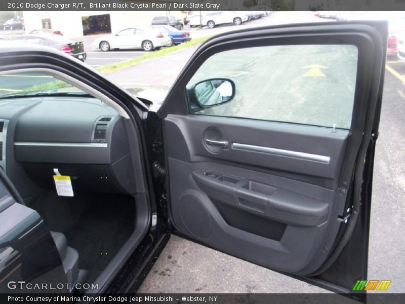 Brilliant Black Crystal Pearl / Dark Slate Gray 2010 Dodge Charger R/T