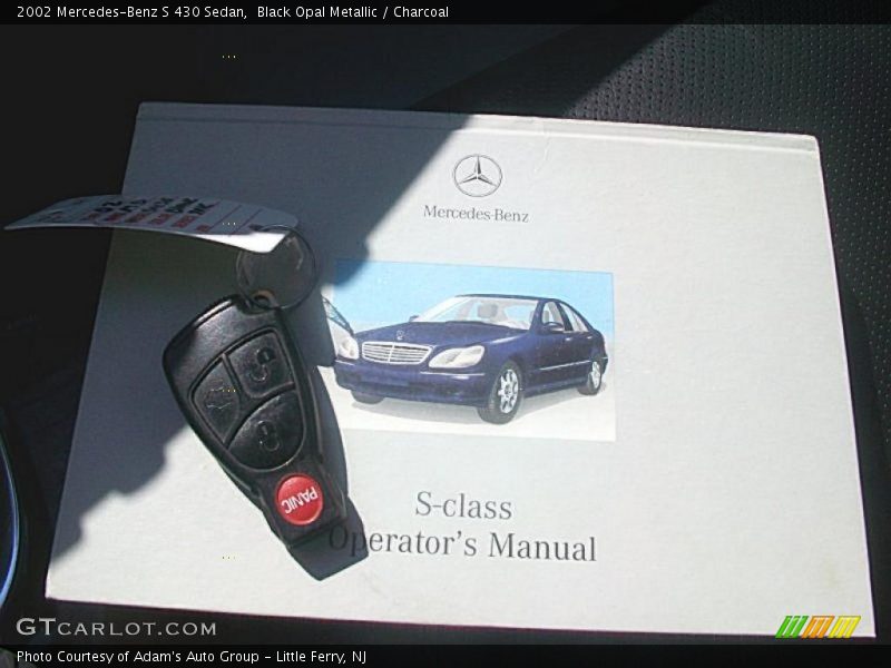 Black Opal Metallic / Charcoal 2002 Mercedes-Benz S 430 Sedan