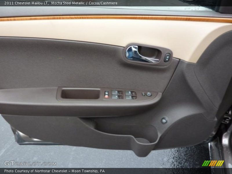 Mocha Steel Metallic / Cocoa/Cashmere 2011 Chevrolet Malibu LT