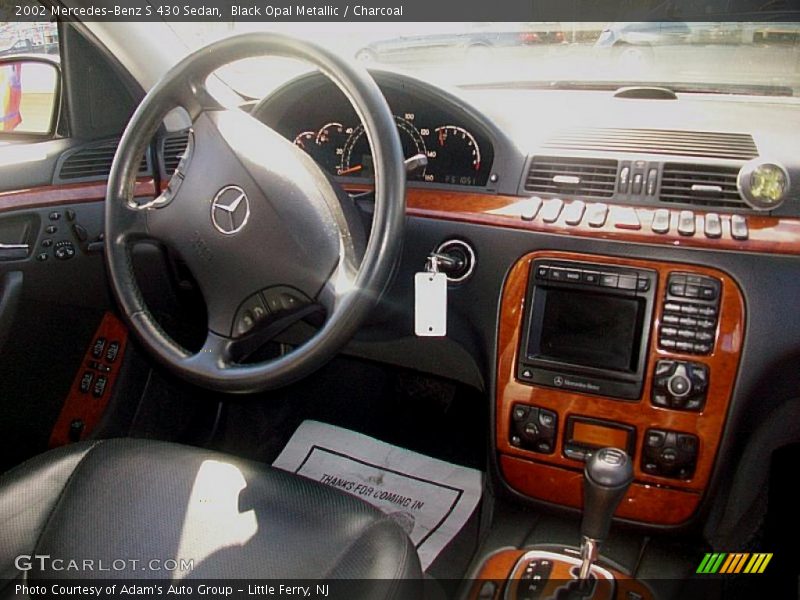 Black Opal Metallic / Charcoal 2002 Mercedes-Benz S 430 Sedan
