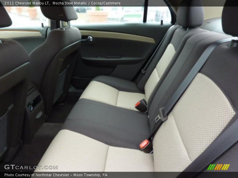 Mocha Steel Metallic / Cocoa/Cashmere 2011 Chevrolet Malibu LT