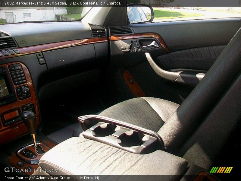 Black Opal Metallic / Charcoal 2002 Mercedes-Benz S 430 Sedan