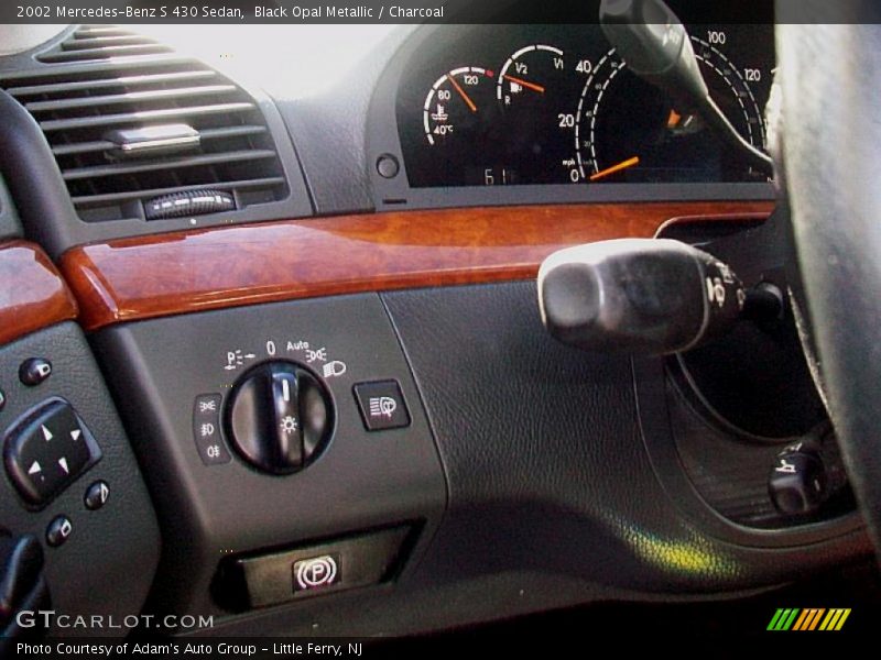 Black Opal Metallic / Charcoal 2002 Mercedes-Benz S 430 Sedan