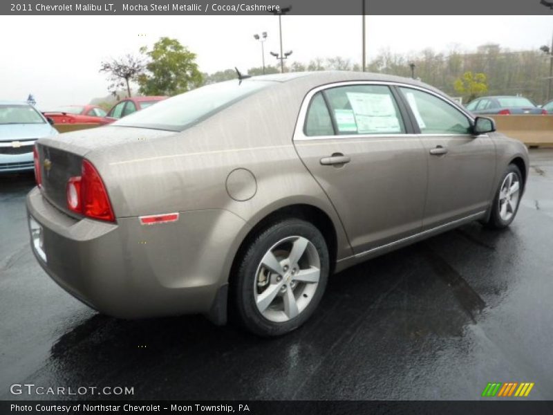 Mocha Steel Metallic / Cocoa/Cashmere 2011 Chevrolet Malibu LT