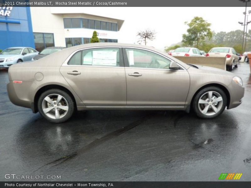 Mocha Steel Metallic / Cocoa/Cashmere 2011 Chevrolet Malibu LT