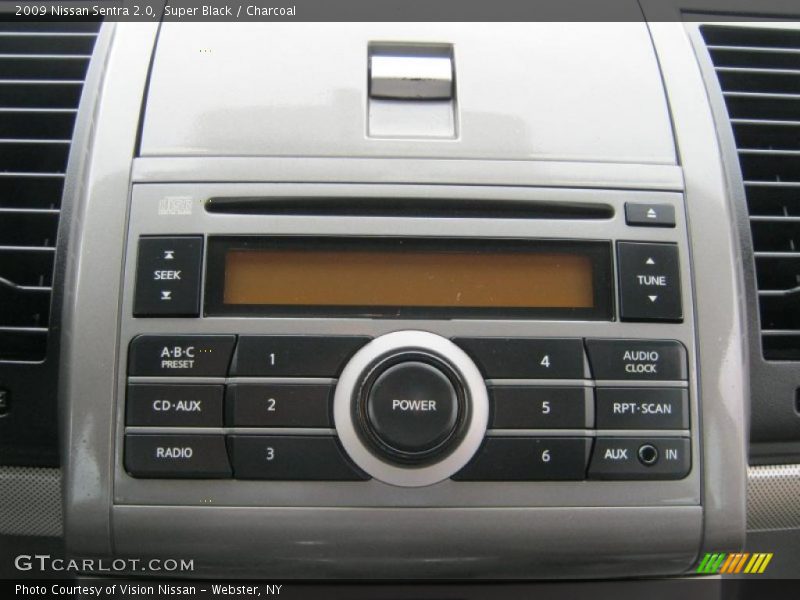 Super Black / Charcoal 2009 Nissan Sentra 2.0