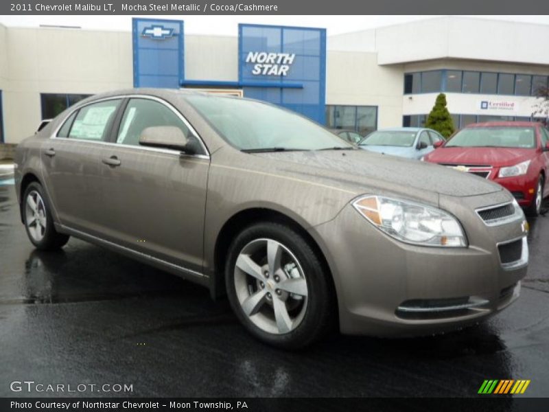 Mocha Steel Metallic / Cocoa/Cashmere 2011 Chevrolet Malibu LT