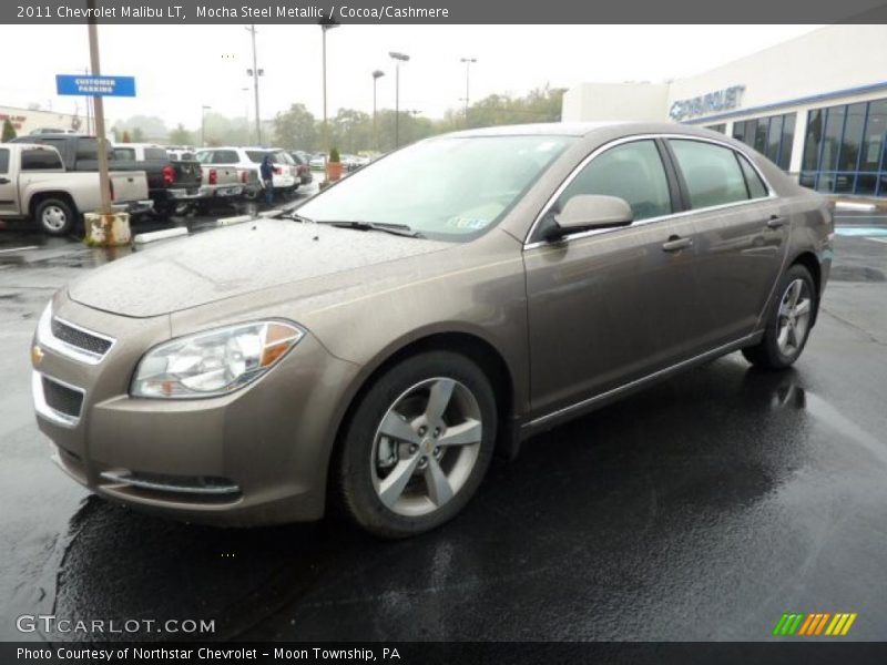 Mocha Steel Metallic / Cocoa/Cashmere 2011 Chevrolet Malibu LT