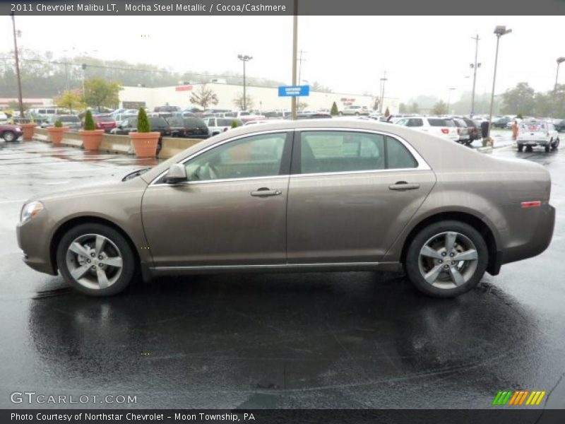 Mocha Steel Metallic / Cocoa/Cashmere 2011 Chevrolet Malibu LT