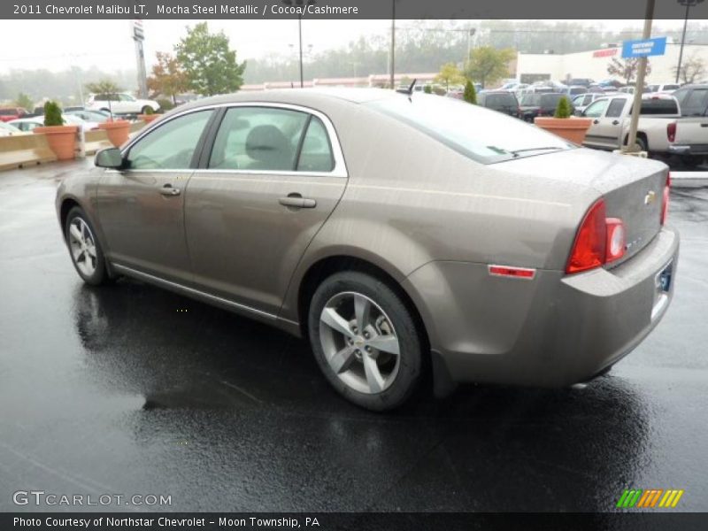 Mocha Steel Metallic / Cocoa/Cashmere 2011 Chevrolet Malibu LT